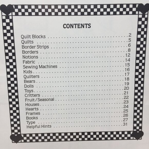 Vintage 1988 Copy Art for Quilters Barbara Tourtillotte B-94 Quilt Ideas Blocks - Picture 3 of 9